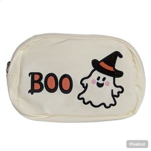 Cream Halloween Ghost Soft Sling Bag